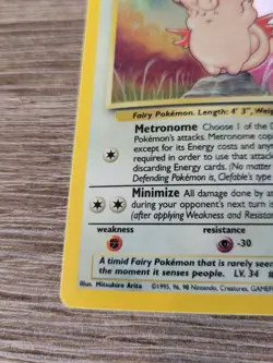 Clefable - 1/64 - Pokemon Jungle Unlimited Holo Rare Card WOTC LP - Image 5