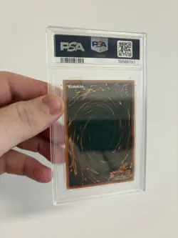 Blue-Eyes Toon Dragon Yugioh TCG Secret Rare Card MRL-000 PSA9 1st EDITION - Image 4