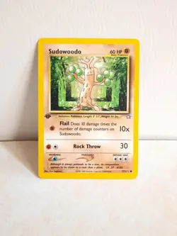 Sudowoodo 77/111 Neo Genesis -1st Edition- Pokemon Card. - Image 2