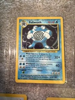 Vintage Pokemon Card Lot Holo Rare Bundle – Gyarados, Poliwrath, Ninetales… - Image 4
