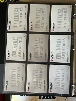 Final Fantasy Magic The Gathering Borderless Art Cards Full Set Of All 53 Cards - Image 2