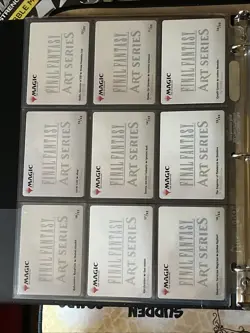 Final Fantasy Magic The Gathering Borderless Art Cards Full Set Of All 53 Cards - Image 4