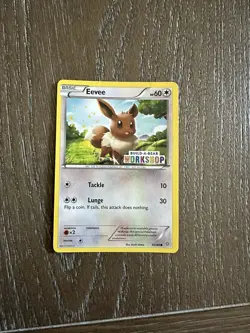 Pokemon Card Build-A-Bear Workshop Promo ~ Eevee - Image 1