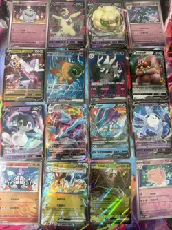 Pokemon 16 Card Lot nm V Max Mega Amazing Ex HOLO Rare Hits Only C69 - Image 1
