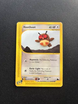 Pokemon Card Skyridge E Series Hoothoot 65/144 WOTC - Image 1