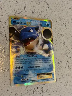 Blastoise EX 21/108 Evolutions Holo 2016 Pokemon Card Rare NM - Image 1