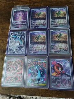 Pokemon Mega Promo 9 Card Lot Pechurunt Ogerpon Mega Charizard X EX Oricorio EX - Image 1