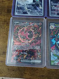 Pokemon Mega Promo 9 Card Lot Pechurunt Ogerpon Mega Charizard X EX Oricorio EX - Image 3