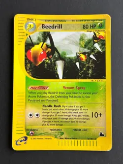 Pokemon Card - Dardargnan Beedrill - Skyridge / Holo Reverse - 5/144 - US - Image 1