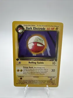 Pokemon Dark Electrode TCG 1st Edition Card 34/82 - Image 1