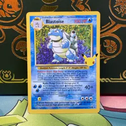 Pokemon TCG Blastoise Celebrations Card 2/102 25th Anniversary Edition NM - Image 1