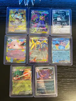 Pokemon TCG Perfect Order Lot EX & Ultra Rare Cards Meowth Mega Starmie Gengar - Image 1