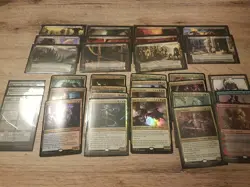 OVERSIZED Foil Commander Karten, Magic Mtg Cards Sammlung, Ur Dragon Edgar... - Image 2