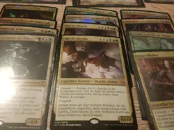 OVERSIZED Foil Commander Karten, Magic Mtg Cards Sammlung, Ur Dragon Edgar... - Image 4