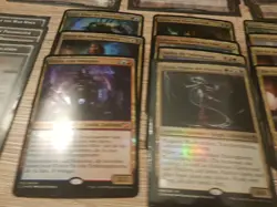 OVERSIZED Foil Commander Karten, Magic Mtg Cards Sammlung, Ur Dragon Edgar... - Image 5