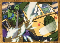 MTG Teenage Mutant Ninja Turtles Art Card, Don & Leo, Problem Solvers 30/54 - Image 1