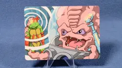 Krang, Master Mind 25/54 Art Series TMNT MTG Art Card NM/M - Image 1