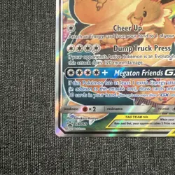 Eevee & Snorlax Tag-Team GX SM169 Promo Pokemon Sun & Moon Near Mint - Image 2