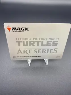 Shredder’s Technique - MTG Art Series: Teenage Mutant Ninja Turtles 7/54 - Image 2