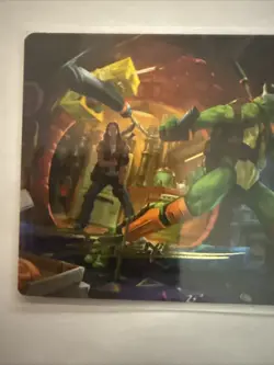 2026 Magic Art Series: TMNT #13 Michelangelo, Game Master Gold-Stamped Signature - Image 2