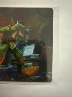 2026 Magic Art Series: TMNT #13 Michelangelo, Game Master Gold-Stamped Signature - Image 3