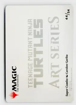 Super Combo Art Card 44 S Art Series: Teenage Mutant Ninja Turtles Normal NM - Image 2