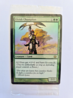 1x Elvish Champion - Foil English 8th Edition MTG Magic Sealed - Image 1