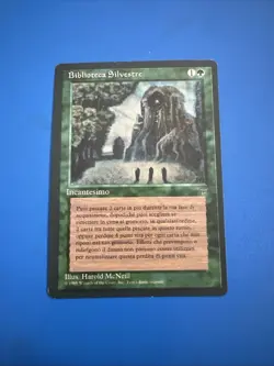 VINTAGE~MTG💥Sylvan Library 💥Italian~Legends ~Magic The Gathering~1995 - Image 5