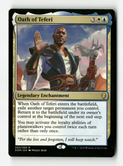 Oath of Teferi - #200 - Non Foil - MTG - Near Mint - Image 1