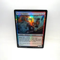 Flaring Cinder 225 Common Lorwyn Eclipsed Magic: The Gathering Foil LP - Image 1