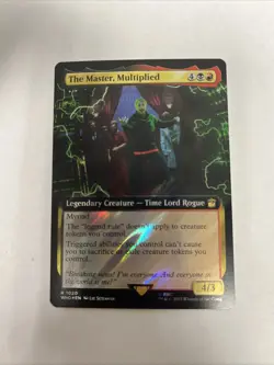 The Master, Multiplied Extended Art Surge Foil MTG - Image 1