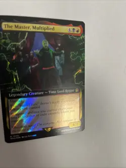 The Master, Multiplied Extended Art Surge Foil MTG - Image 2