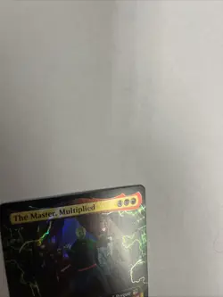 The Master, Multiplied Extended Art Surge Foil MTG - Image 3
