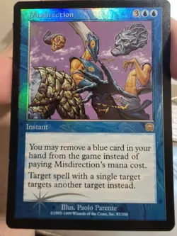 Misdirection - FOIL - Mercadian Masques - Magic the Gathering MMQ MTG - Image 2
