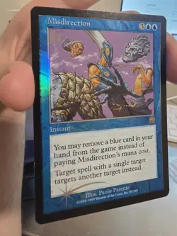 Misdirection - FOIL - Mercadian Masques - Magic the Gathering MMQ MTG - Image 3