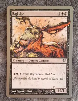 MTG Unhinged - Bad Ass - LP - Image 1