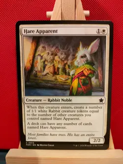 Hare Apparent - Foundations - Common - NM/LP - MTG - Image 1
