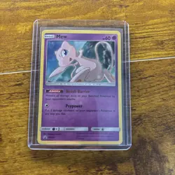Pokemon Card MEW SM215 Rare Black Star Promo - NM - Image 3