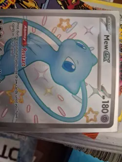 2024 POKEMON PAF Mew Ex #216 EN-PALDEAN FATES SHINY ULTRA RARE - Image 3