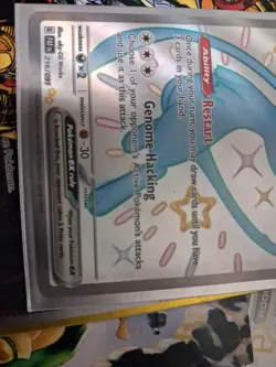 2024 POKEMON PAF Mew Ex #216 EN-PALDEAN FATES SHINY ULTRA RARE - Image 4