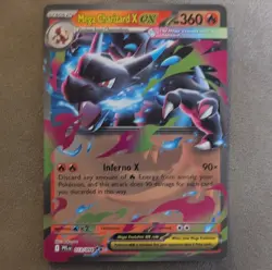Mega Charizard X EX 013/094 Me02: Phantasmal Flames Holo Pokemon TCG Card - Image 1