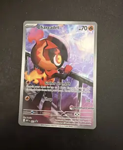 Charcadet 022 Promo Pokemon Center Exclusive Stamped - Image 2