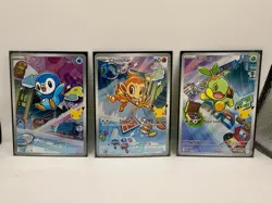 Pokemon First Partner illustration complete Promo Set - 30th Anniversary stamp - Image 3