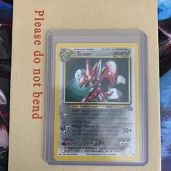 Scizor 33 Pokemon WOTC Black Star Promo - Near Mint NM (fast dispatch) - Image 1