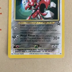 Scizor 33 Pokemon WOTC Black Star Promo - Near Mint NM (fast dispatch) - Image 4