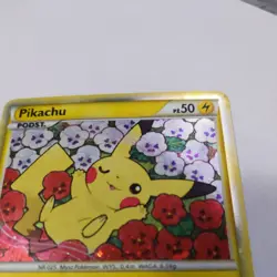 Pikachu PW Holo Pokemon 2010 World Collection Promo - Polish (US back) - Image 2