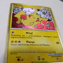 Pikachu PW Holo Pokemon 2010 World Collection Promo - Polish (US back) - Image 3