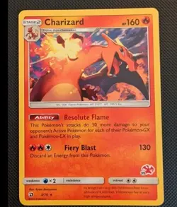Pokemon TCG Charizard Dragon Majesty Non Holo Card 3/70 Rare - Image 1