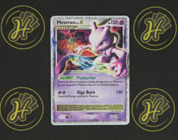 Mewtwo LV.X DP Black Star Promo DP28 Holo Rare Pokemon Trading TCG Card LP - Image 1