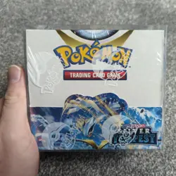 Silver Tempest Booster Box New Sealed in protective case Pokemon cards tcg - Image 1